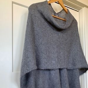 Gorgeous Wooden Ships scarf shawl sweater wrap